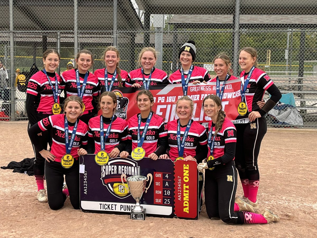 NEGold319's tweet photo. Your 2023 Perfect Game KC Fall Showcase runners up in the 18u Elite bracket. 5-3 record on the weekend. Great job ladies!!! https://t.co/IzfCAxlmM4