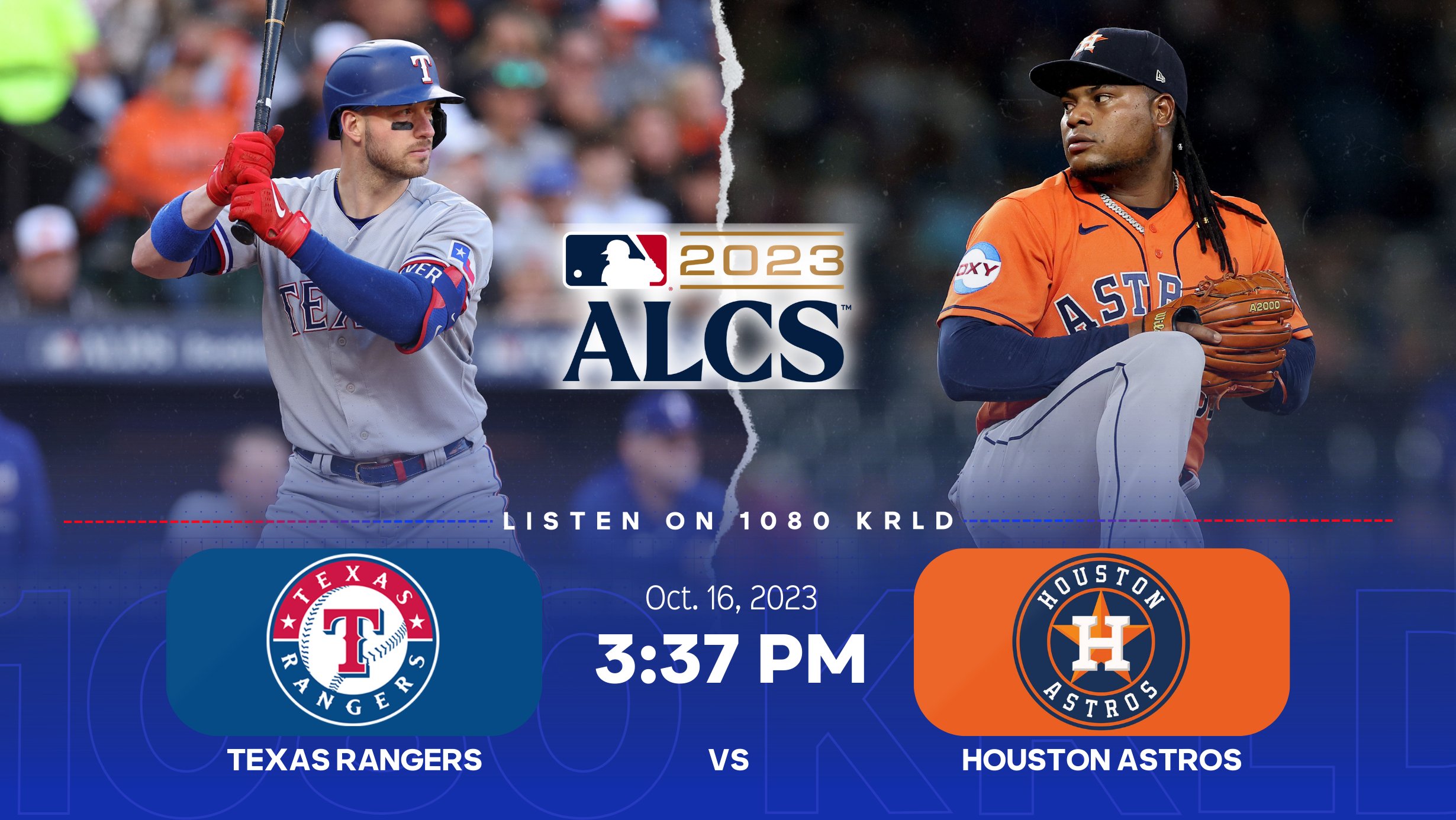 Houston Astros vs. Texas Rangers '2023 American League