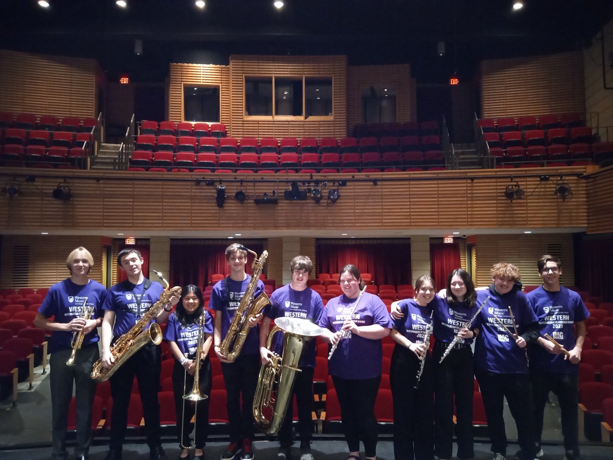 Congrats to these awesome GBDSS students who travelled to London this weekend to perform at the Intermediate Honour Band at Western University! We are really proud of how well they represented our school!