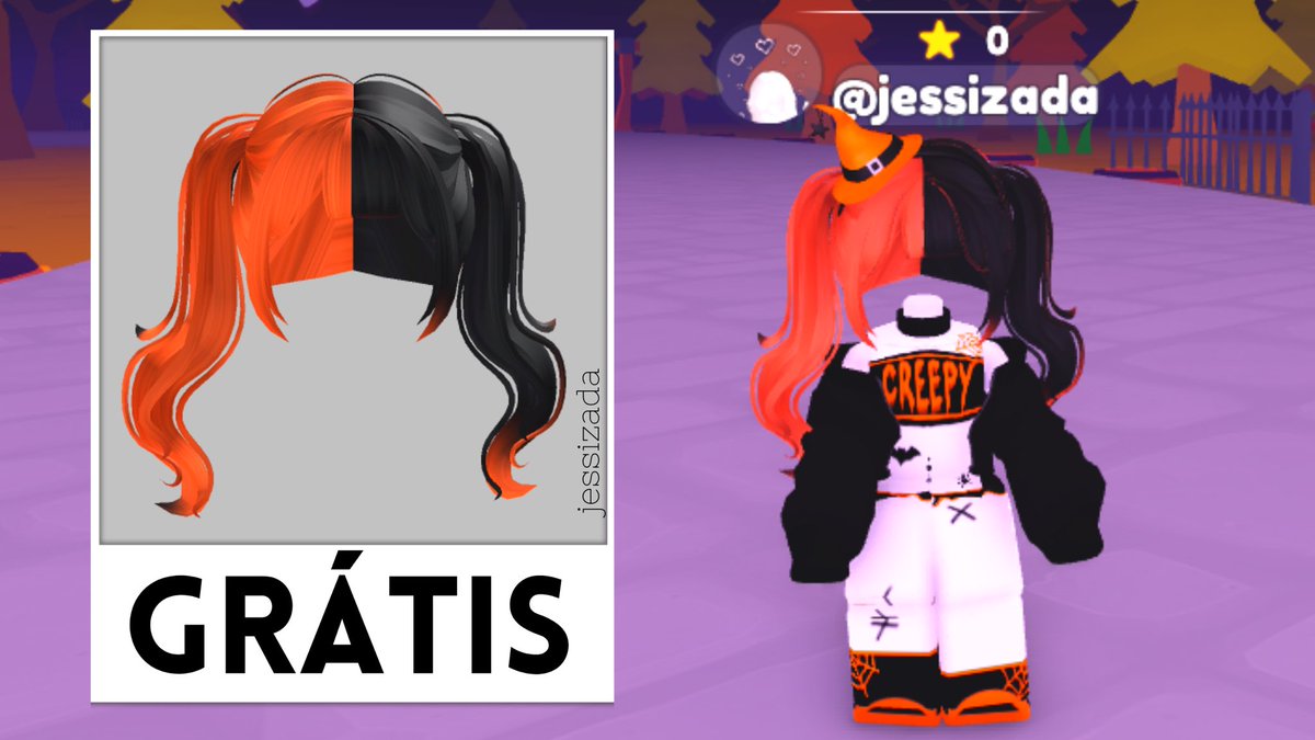 jessizada on X: 👾COMO PEGAR CABELO LIMITED GRÁTIS NO ROBLOX