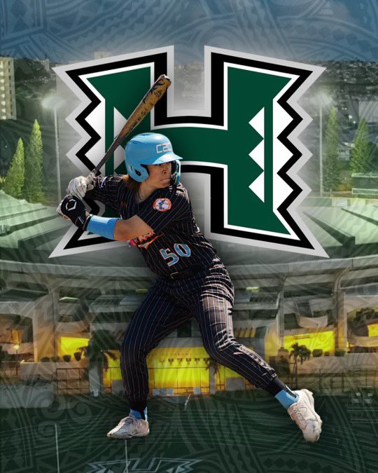 I am excited and blessed to announce my commitment to play baseball at the University of Hawaii. Thank you to my coaches, trainers, and family who have helped me along the way. Excited for this next chapter, go Bows.