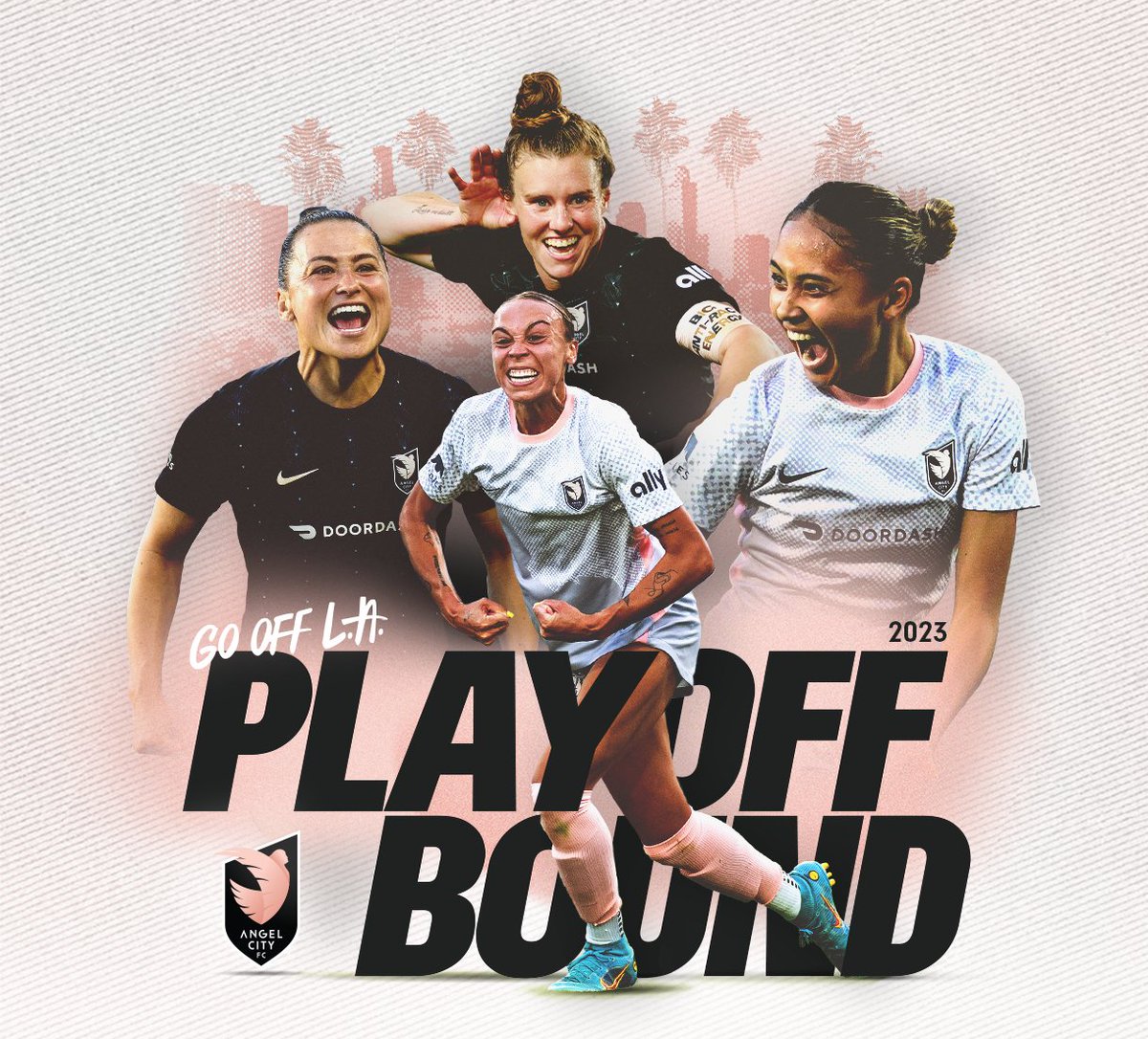 WE'RE IN! 👏👏👏 PLAYOFF BOUND for the first time in club history! #AngelCityFC