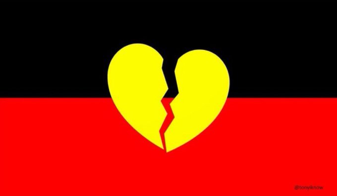 JonesHowDareYou's tweet photo. Northern NSW, doctor's waiting room, ~7yrs ago (&amp; in front of First Nations client)—

White Woman 1: "I don't trust my Aboriginal neighbours. Ya cain't trust 'em."

White Woman 2: "AND we're not allowed to shoot them anymore."

True story. Of course nothing has changed. #Voice https://t.co/Rv93Lc8cZN