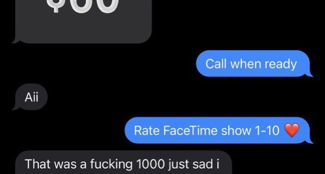 exoticchiika1's tweet photo. People are loving my FaceTime 😍 https://t.co/TyQ68axaDQ