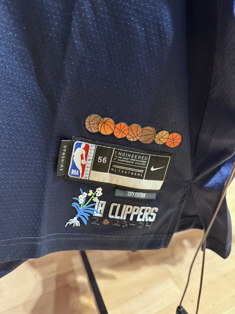 stolenbyPCA's tweet photo. Can confirm that the Clippers 2024 city jerseys are ASS #jerseyleak #ClipperNation https://t.co/kAQ2qcU0fG