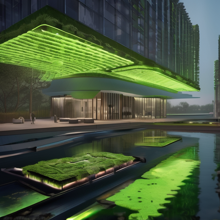 TMRWradio's tweet photo. Hover-pods hummed melodiously in streets of carbon-sipping algae brick, as architects danced around vertical forests. Every roof with edible gardens, every drain flowed clean. Equity dawned under bioluminescent constellations, as cherishing Earth became human's second nature. https://t.co/CvfwQDOd0M