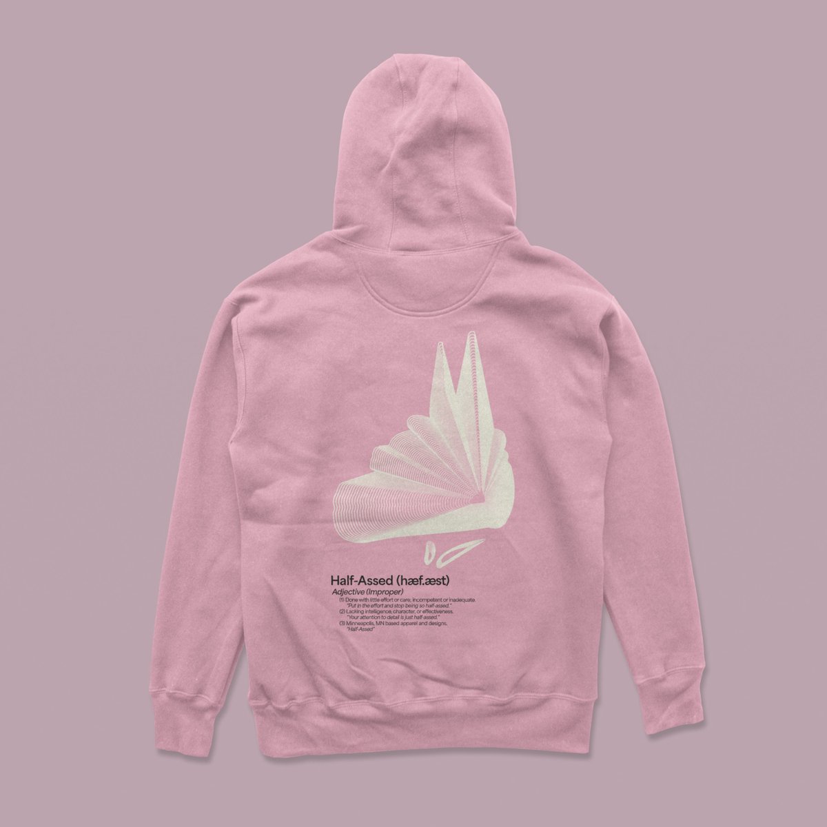 HalfAssedDesign's tweet photo. The first in line for Vol 2. The Definition Hoodie! Ever wonder what exactly Half Assed means? Now you know.  

Now on https://t.co/PxPxMl8yhs #HalfAssed 

#Design #HA #Definiton https://t.co/xWggSRtDgC