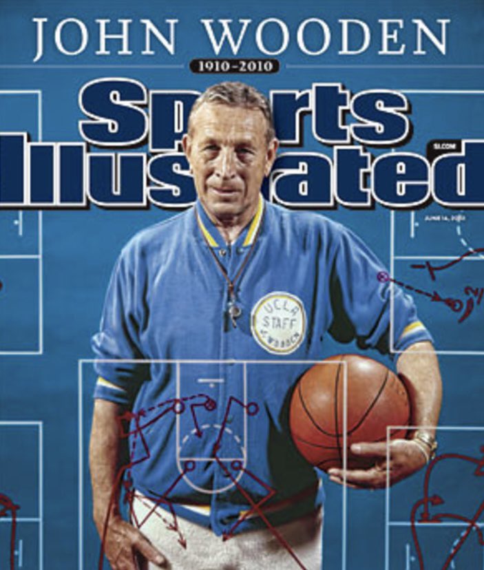“If you're not making mistakes, then you're not doing anything. I'm positive that a doer makes mistakes.” - John Wooden