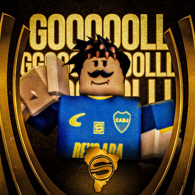 GOOOOOOOOOOOOL DO BOCA JUNIORS! ⏰ 8' - 2°T #CopaRoblox 📷#COR 0 × 2 #BOC 📷 🔵youtube.com/live/6YnPpHSOR……