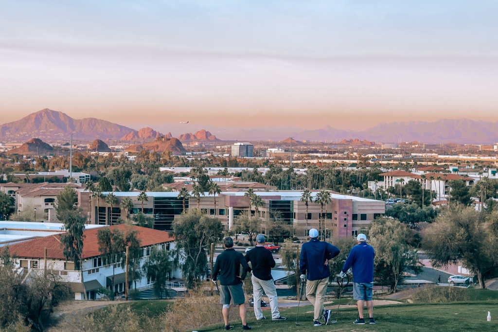 We won't judge you if you decide to spend all day on the course with your friends. 😏 #GolfArizona
