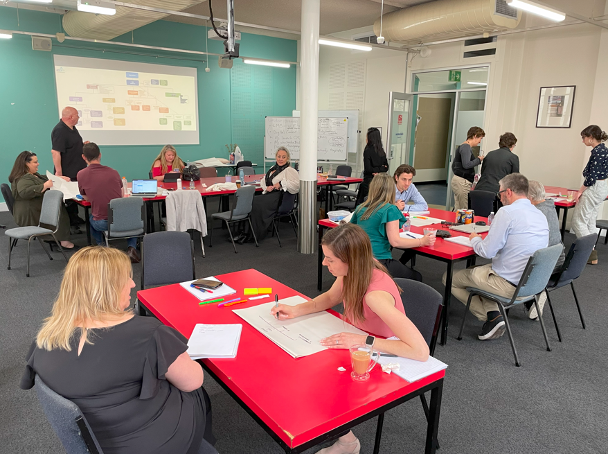 After a busy few weeks into our new office, the team got together and held an electrifying brainstorming session to address the evolving skills landscape. Join us on this transformative journey as we make education and training more accessible and impactful.  #AspireForChange