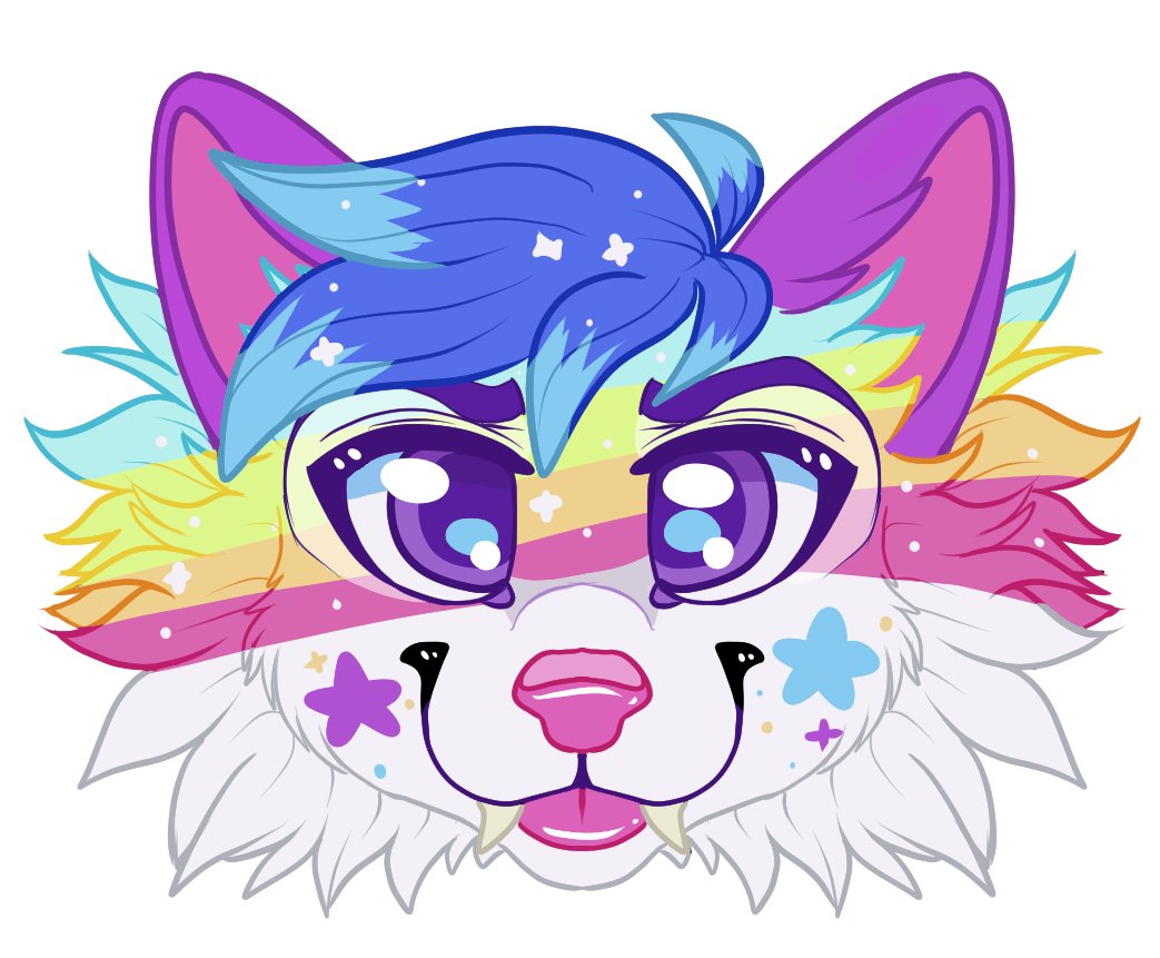 ArtzRedd's tweet image. gift for @RossThePuppyCat of their newest oc! :D