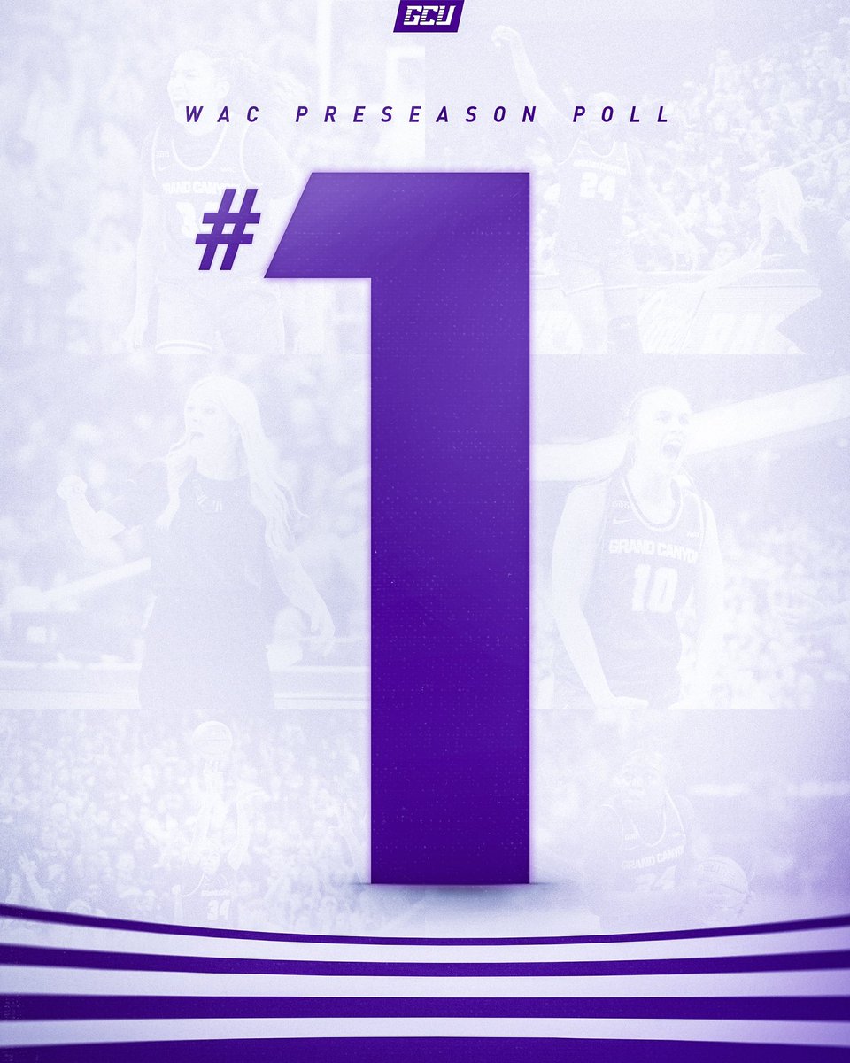 GCU Women's Basketball (@gcu_wbb) on Twitter photo 2️⃣ 𝐏𝐫𝐞𝐬𝐞𝐚𝐬𝐨𝐧 𝐀𝐥𝐥-𝐖𝐀𝐂 &
FIRST in the Preseason Poll 🥇
Trinity San Antonio & <a href="/TiarraB_23/">Tiarra Brown</a> each earn a spot on the Preseason All-WAC team and the Lopes were picked to finish first in the conference 💪
#LopesUp 2️⃣ 𝐏𝐫𝐞𝐬𝐞𝐚𝐬𝐨𝐧 𝐀𝐥𝐥-𝐖𝐀𝐂 &
FIRST in the Preseason Poll 🥇
Trinity San Antonio & <a href="/TiarraB_23/">Tiarra Brown</a> each earn a spot on the Preseason All-WAC team and the Lopes were picked to finish first in the conference 💪
#LopesUp