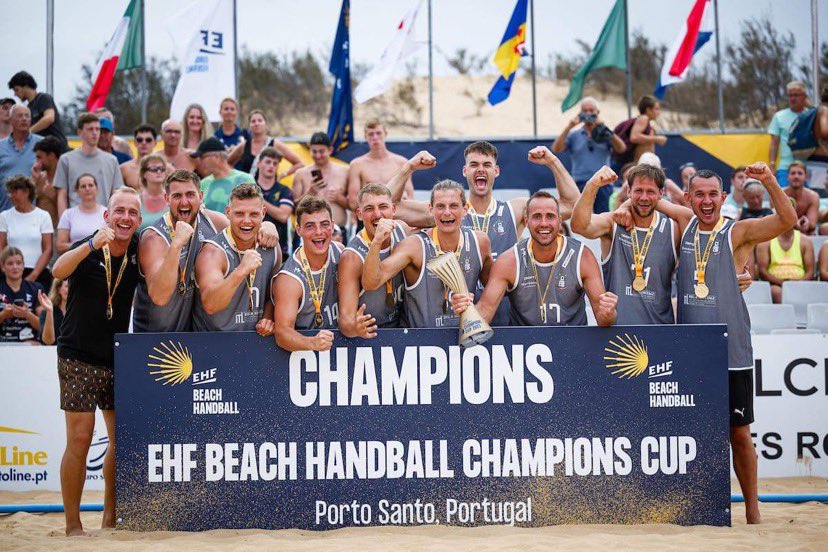 mnorlund88's tweet photo. EHF Champions Cup 2023 Winners 🥇 https://t.co/iyHTQsHffN