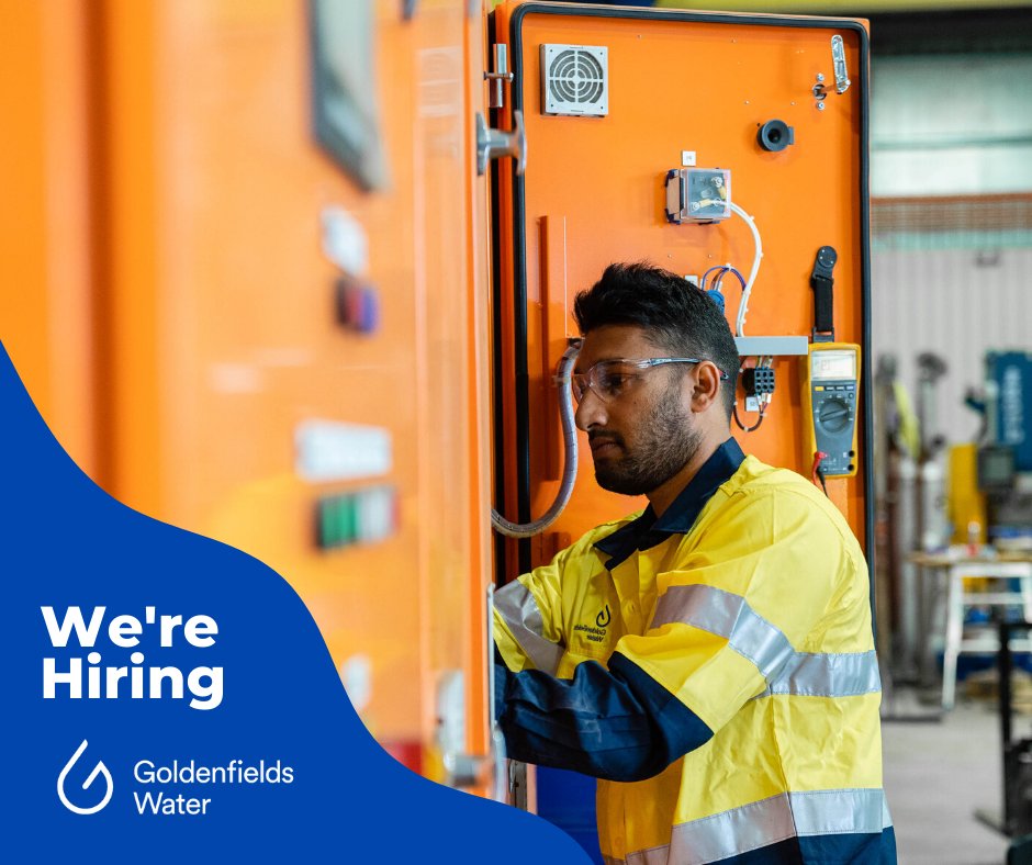 <a href="/GoldenfieldsWCC/">Goldenfields Water</a> have several vacancies available including:

- Corporate Services Manager
- Accountant 
- Electrical Technical Officer 

Visit bit.ly/3IVtSa7 to view position descriptions and apply!