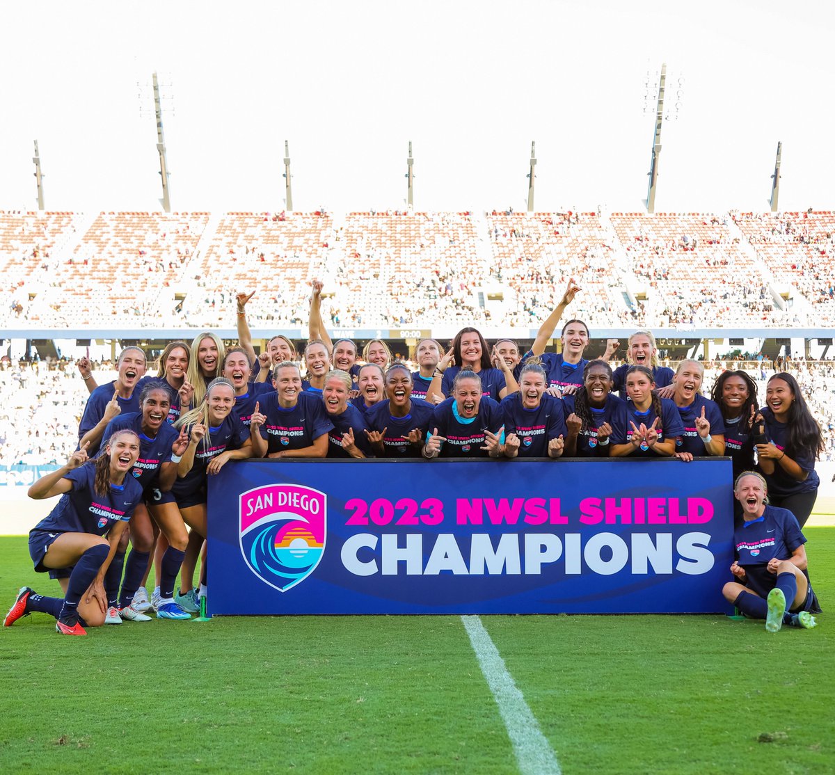 2022: expansion team
2023: shield winners 

ONLY IN SAN DIEGO 🌊