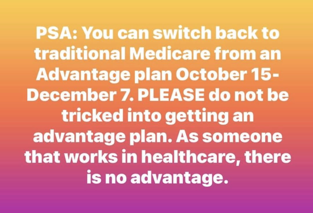 Medicare Advantage is a Government sanctioned scam against our most vulnerable, elderly patient population. Prove me wrong. #MedicareAdvantage.