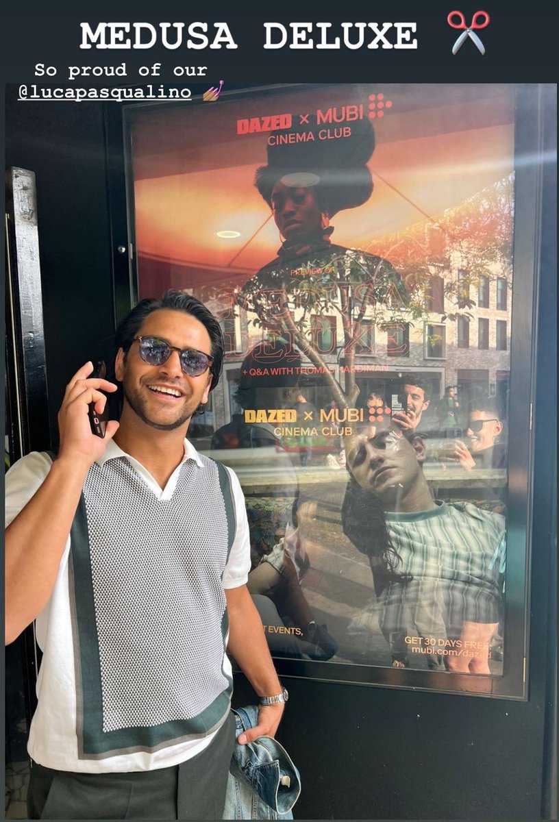 #MusketeersEurope #LukePasqualino #lucapasqualino 😍🔥 promoting his new movie #MedusaDeluxe #London #Premiere June 2023 #LucaLundi