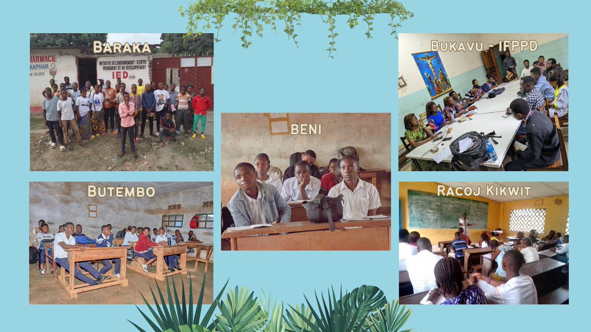 congoleaders's tweet photo. Séance 6 thème : Développement économique et et environnement
Week 6 - theme: Economic development and the environment
#leadershipinstitute #microenterprise #conservation #environment #leadership #congoleaders https://t.co/fWMA8vba8v