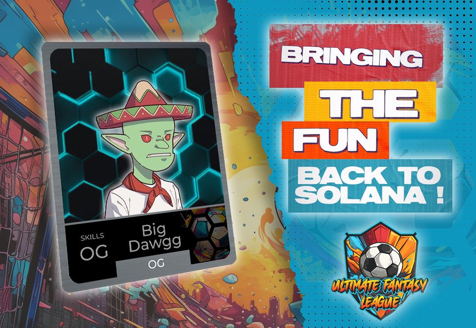 WuublowxxD's tweet image. I’m officially part of the @ufl_sol team!

Let’s bring the fun back to Solana where it belongs 🔥