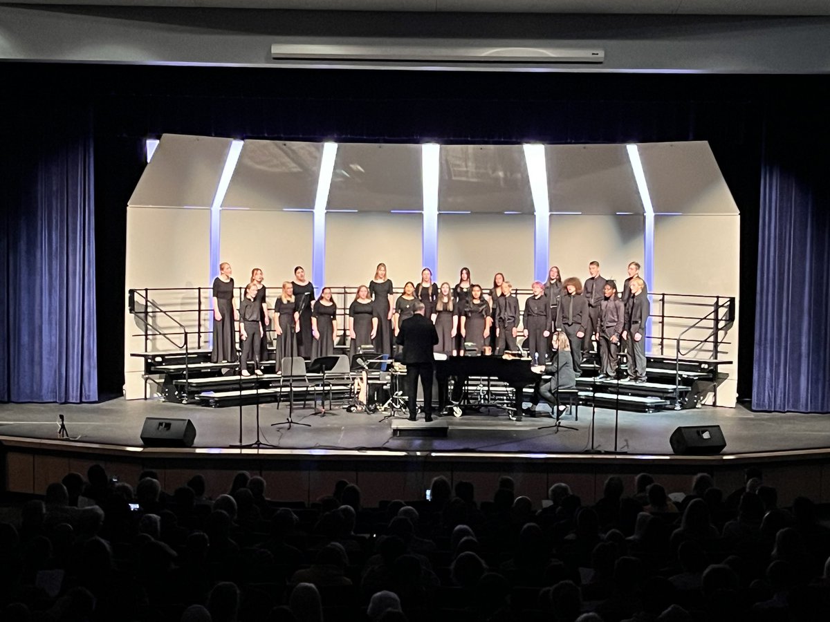 Standing room only for the Youth Chorus of Kansas City’s fall concert this afternoon. Lots of Olathe singers in these amazing choirs! Thanks for letting us host!