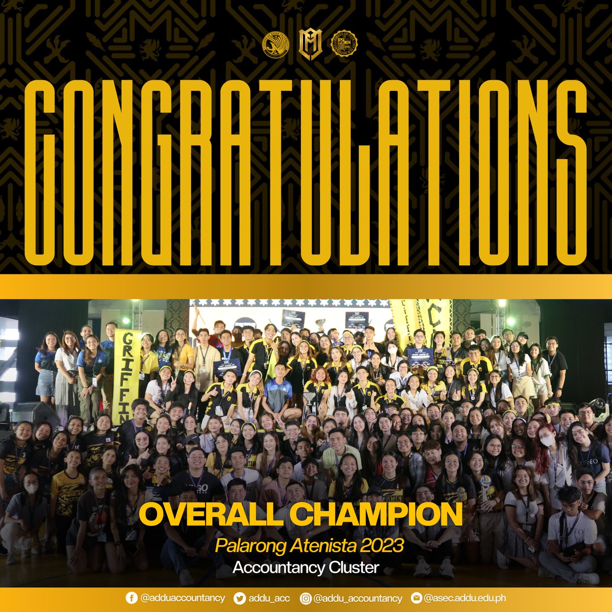 AdDU Accountancy Cluster tweet media
