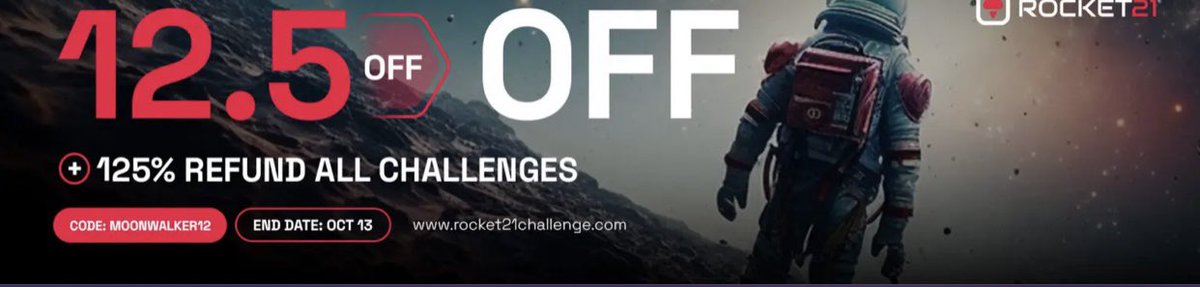 Mauristacks's tweet photo. @Rocket21funding ahora ofreciendo un 125% refund &amp; 12.5 descuento 😱 https://t.co/gbMda3e0ra