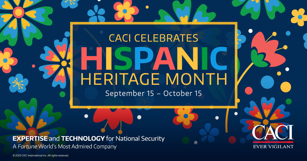 CACIIntl's tweet photo. All month long, #TeamCACI's Hispanic Organization for Leadership and Advancement (HOLA) has helped us celebrate #HispanicHeritageMonth and the beauty and #diversity of the culture. #HHM ends today, but the great work of this employee resource group is year-round! #Inclusion https://t.co/Ax9alvpu0i