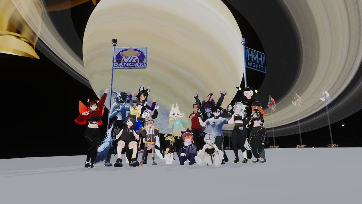 We completed the Saturn Climb in 7 hours!

What an incredible experience! Thanks for joining all!
Be sure to recover well!

#VRChat #VR #VRDancing