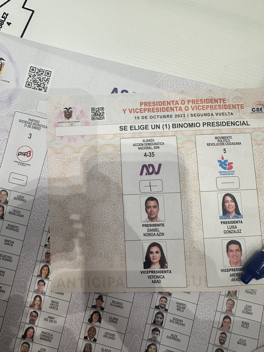 Vamos 🇪🇨!! #DanielNoboaPresidente