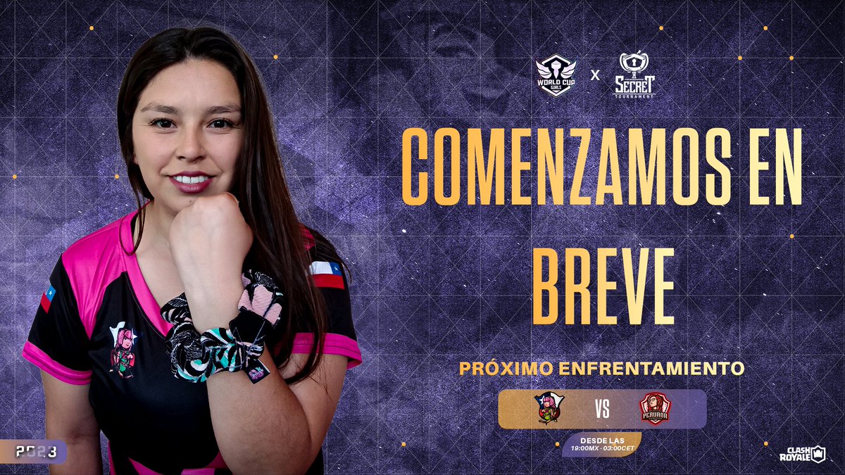 Secret Tournament | World Cup Girls (@secret_wcg) on Twitter photo #WCG_S3_J4 #ClashRoyale
🔴 ¡EN DIRECTO! 🔴
El partido está por iniciar, es tu oportunidad de unirte al directo y apoyar en el chat a tu selección favorita.
<a href="/CRCL_Fem/">Selección Fem. Chile CR.</a> 🆚 <a href="/SelPeruFemCR/">Selección Peruana Femenina de CR</a>
🎙️ • <a href="/ChristianElNob/">ChristianElNob</a> & <a href="/Potecito1000_/">Potecito1000</a>
📺 • Link de transmisión en la biografía. #WCG_S3_J4 #ClashRoyale
🔴 ¡EN DIRECTO! 🔴
El partido está por iniciar, es tu oportunidad de unirte al directo y apoyar en el chat a tu selección favorita.
<a href="/CRCL_Fem/">Selección Fem. Chile CR.</a> 🆚 <a href="/SelPeruFemCR/">Selección Peruana Femenina de CR</a>
🎙️ • <a href="/ChristianElNob/">ChristianElNob</a> & <a href="/Potecito1000_/">Potecito1000</a>
📺 • Link de transmisión en la biografía.