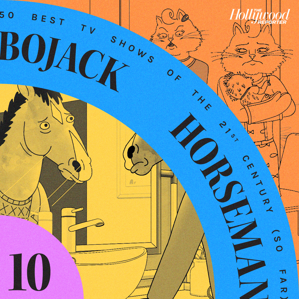 THR's tweet photo. #BojackHorseman's epiphanies are followed by backslides as frequently as by transformations. But in its soulful, searching spirit, it delivers its own sort of catharsis. It's #10 on THR's list of the best shows of the 21st century (so far) https://t.co/XjTYOC6mTk https://t.co/r84h4wGJ3n