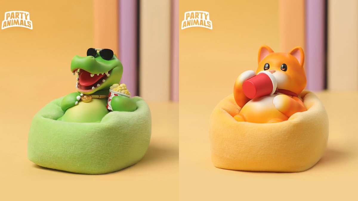 🎮Pre-order open!!🎮 Party Animals Figures (GOLDENHEAD+) #Nemo