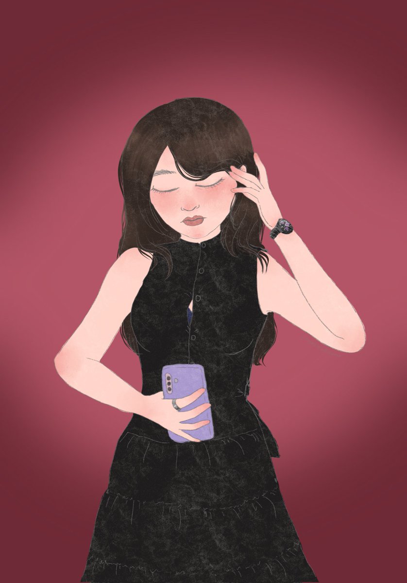 ginger_bread_c's tweet image. Most of the time I draw cutesies, sometimes I draw these
#illustrationartists #procreateart #buttonup #blackdress #pencilart #watercolour #twitchartist #twitchstreamer