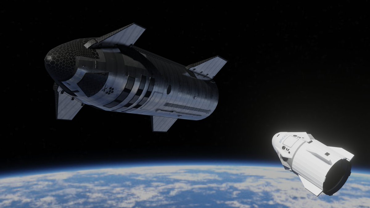 Clarence3652's tweet image. Polaris Program.

#Spacex #Starship #PolarisProgram #Blender3D