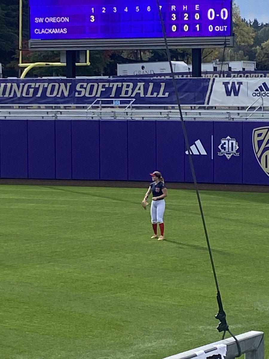 So today was one of the best days as a coach. Today I got to watch one of my former players Amanda McDonald play at the college level. Not only did she play, she absolutely kicked butt!! What a great day. .#ACPSoftball  #mudita #lakersoftball