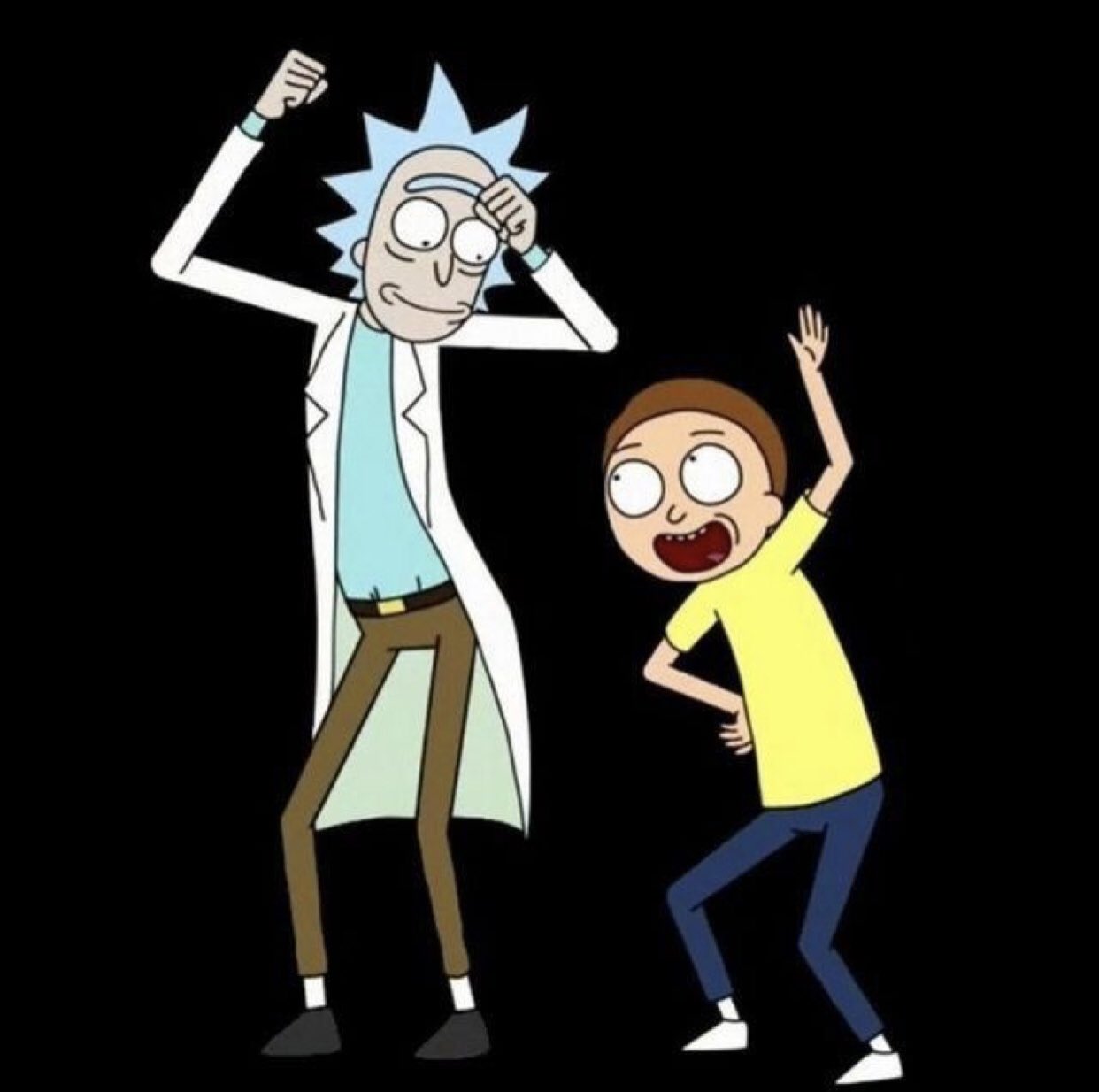 Mayrá Candido on X: Esperando dar 00h00 para ver a nova temporada de Rick  e Morty 👍🏼  / X