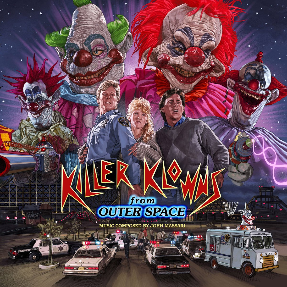 #NowWatching Killer Klowns from Outter Space 🍿 #100HorrorMoviesin92Days #Horror365Challenge