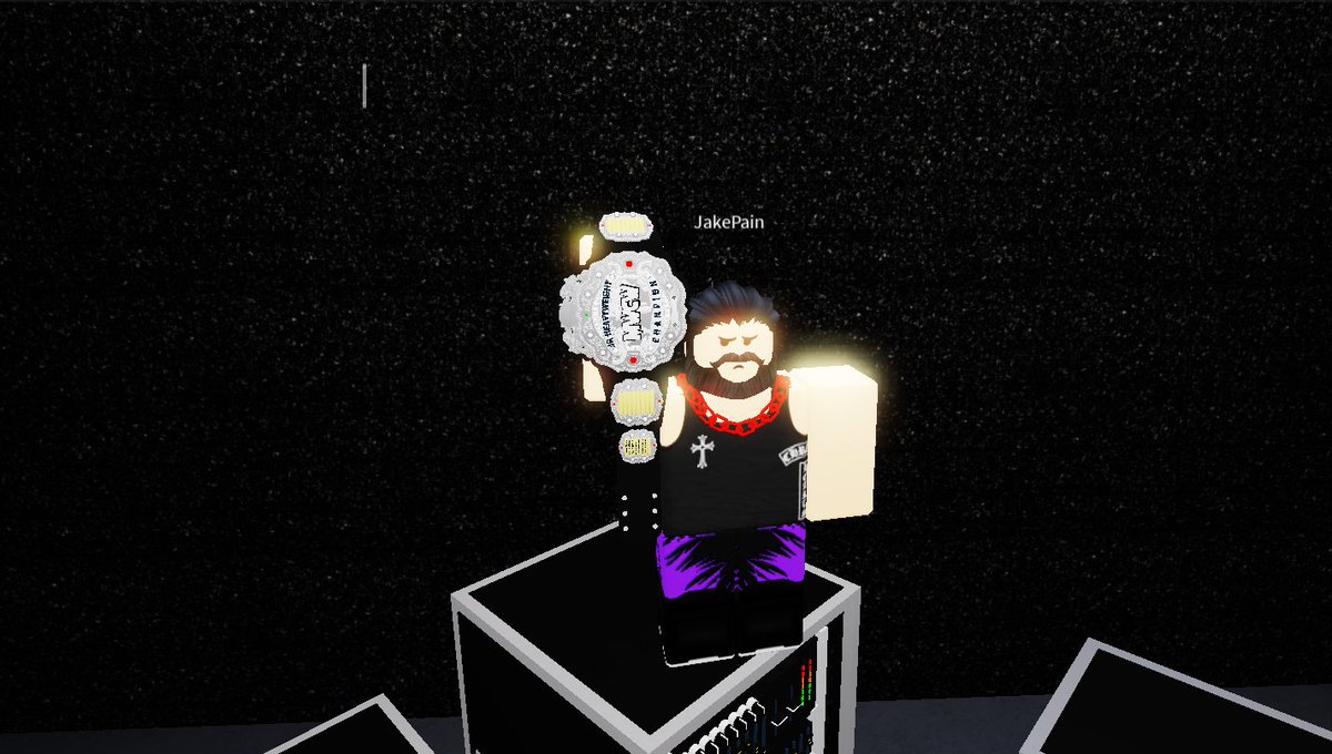 MWCW_RBLX's tweet photo. MWCW Payback Brief Results
"THAT SON OF A BITCH" #JakePain was able to steal the MWCW Jr Heavyweight Championship from Zig's grasp, ending his 113 Day reign. https://t.co/PEXaqGUjH9