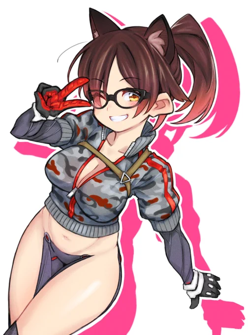 復活のロボ子さん(再掲) #ロボ子Art