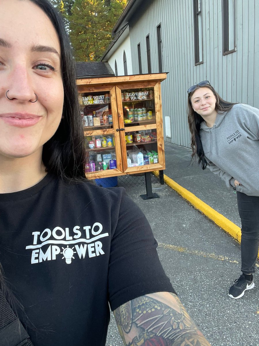 Community Cupboard Update! Our cupboard is stocked with essential goods thanks to the generous hearts in our community. Come take what you need and leave what you can. Together, we're making life a little brighter! 💙 #CommunityCupboard #TogetherWeThrive