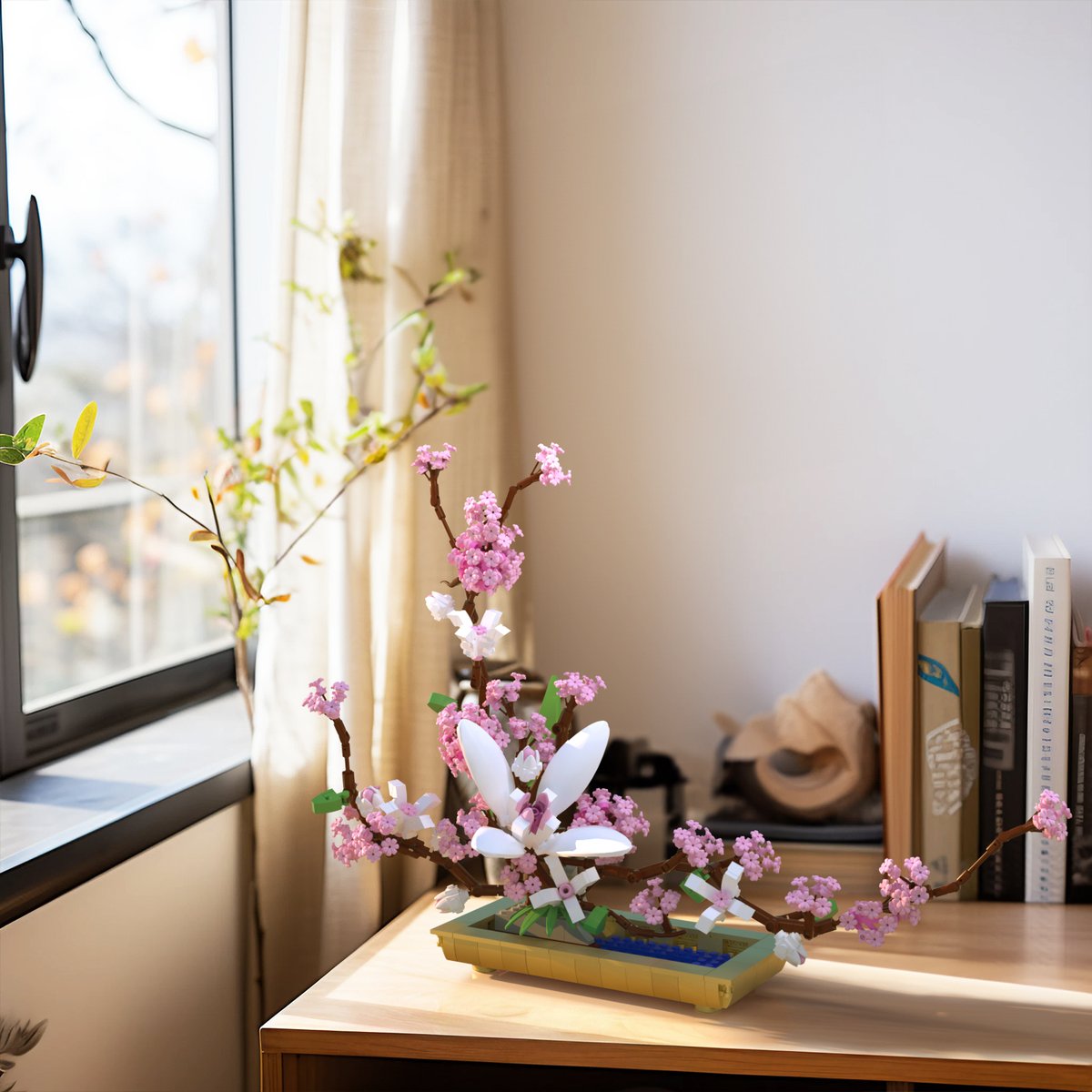 NifelizSet's tweet photo. 📸Lilac Bonsai Tree
This Lilac Bonsai Tree model is rich in design details and blends in lots of vivid colors.🌸
Link👇
https://t.co/gOOWsmCQo0
#Nifeliz #model #homedecor #toys #gift #legobricks #LEGO #PlayUnstoppable #legomoc #buildingtoy #display #legoflower #WorldPlayDay https://t.co/Cijye4H3e2