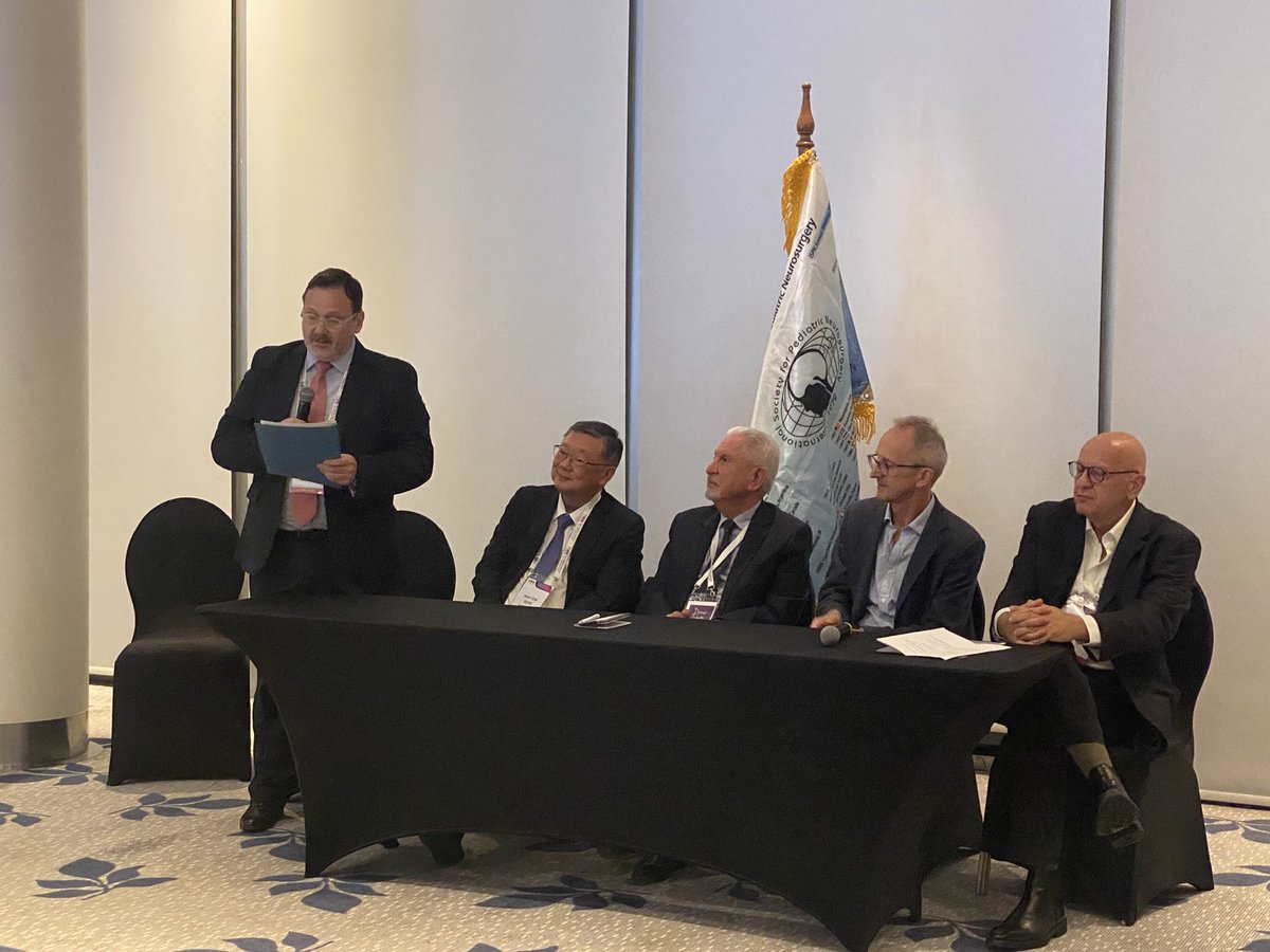 ISPNeurosurgery's tweet photo. An important moment in the history of the ISPN .. affirming the collaborations with the @ESPN_Society & ASOLANPED through an MoU (memorandum of understanding)
โค๏ธTogether we can be more than the sum of our partsโค๏ธ
#ispn2023 #collaboration https://t.co/7FQM92LwKB