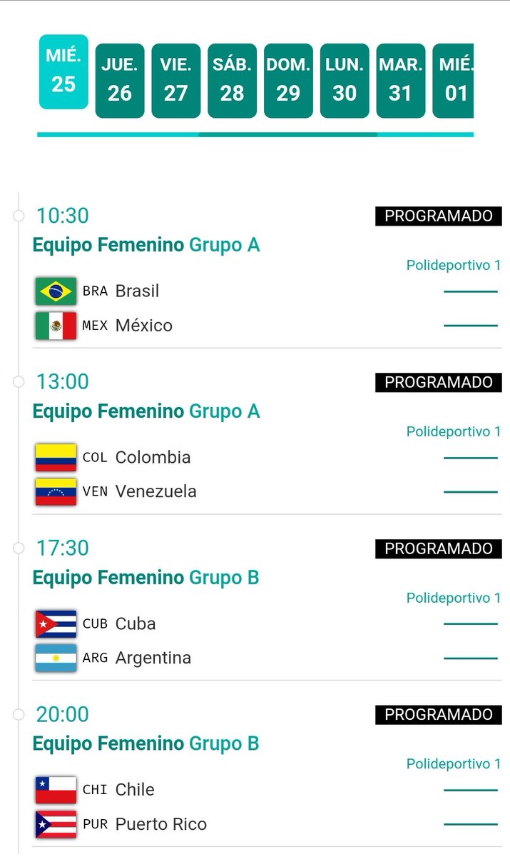 paulinolamenha's tweet photo. Saiu a tabela do basquete feminino em @santiago2023 ! O @basquetebrasil jogará a fase inicial sempre as 10.30h da manhã. A transmissão do pan será pelo Canal Olimpico do @timebrasil e do @CazeTVOficial .
@pbf @otd_oficial @SurtoOlimpico @mondobasquete @LagunaOlimpico @NBAdasMina https://t.co/SFkxZhHyAu