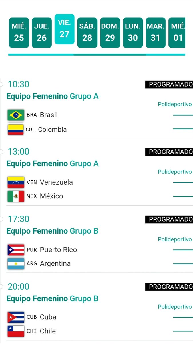 paulinolamenha's tweet photo. Saiu a tabela do basquete feminino em @santiago2023 ! O @basquetebrasil jogará a fase inicial sempre as 10.30h da manhã. A transmissão do pan será pelo Canal Olimpico do @timebrasil e do @CazeTVOficial .
@pbf @otd_oficial @SurtoOlimpico @mondobasquete @LagunaOlimpico @NBAdasMina https://t.co/SFkxZhHyAu