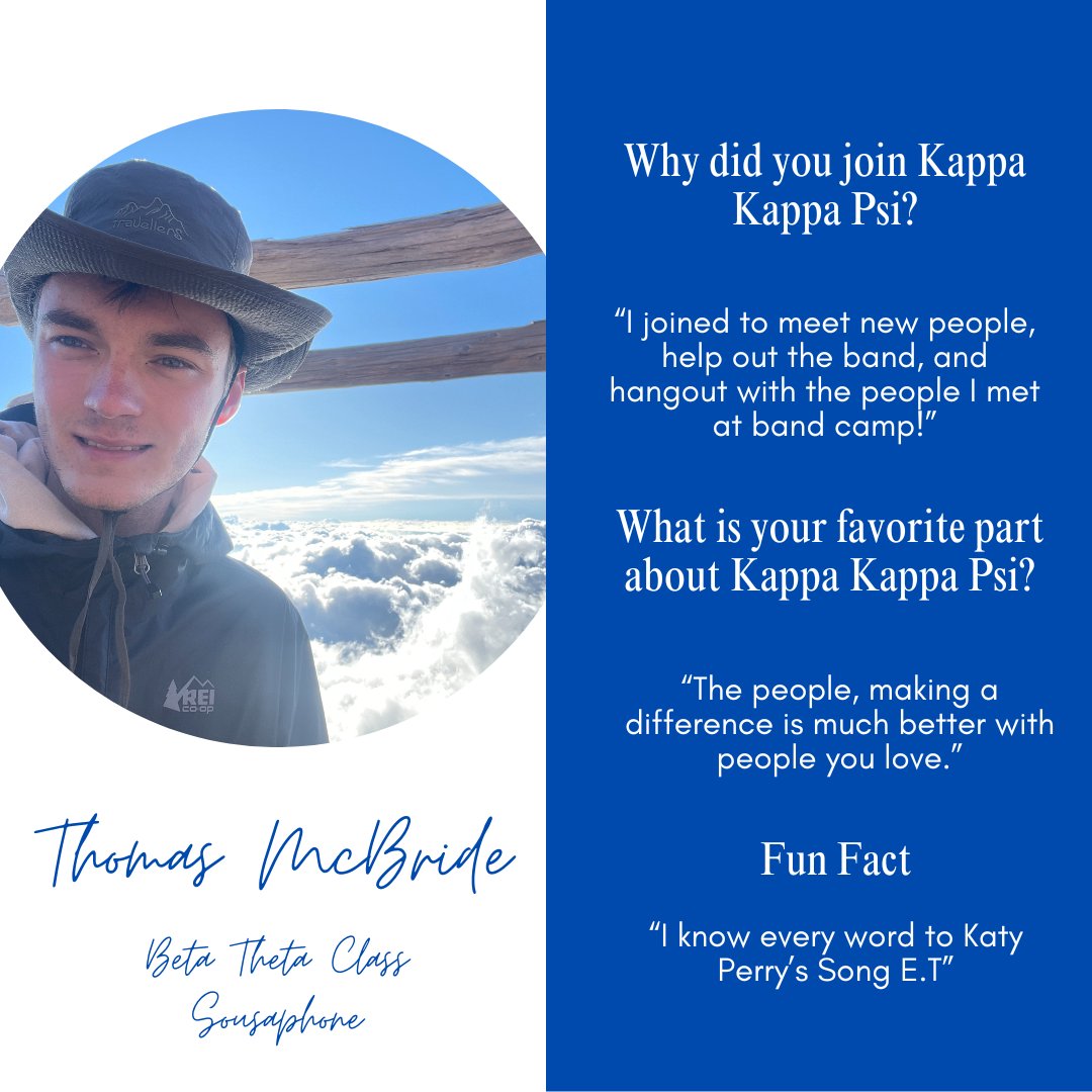 MEMBER SPOTLIGHT: Thomas McBride
AEA💙🤍💙