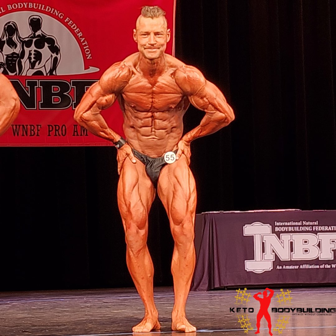 I’m now officially a WNBF natural pro!!!! All with a #keto diet!