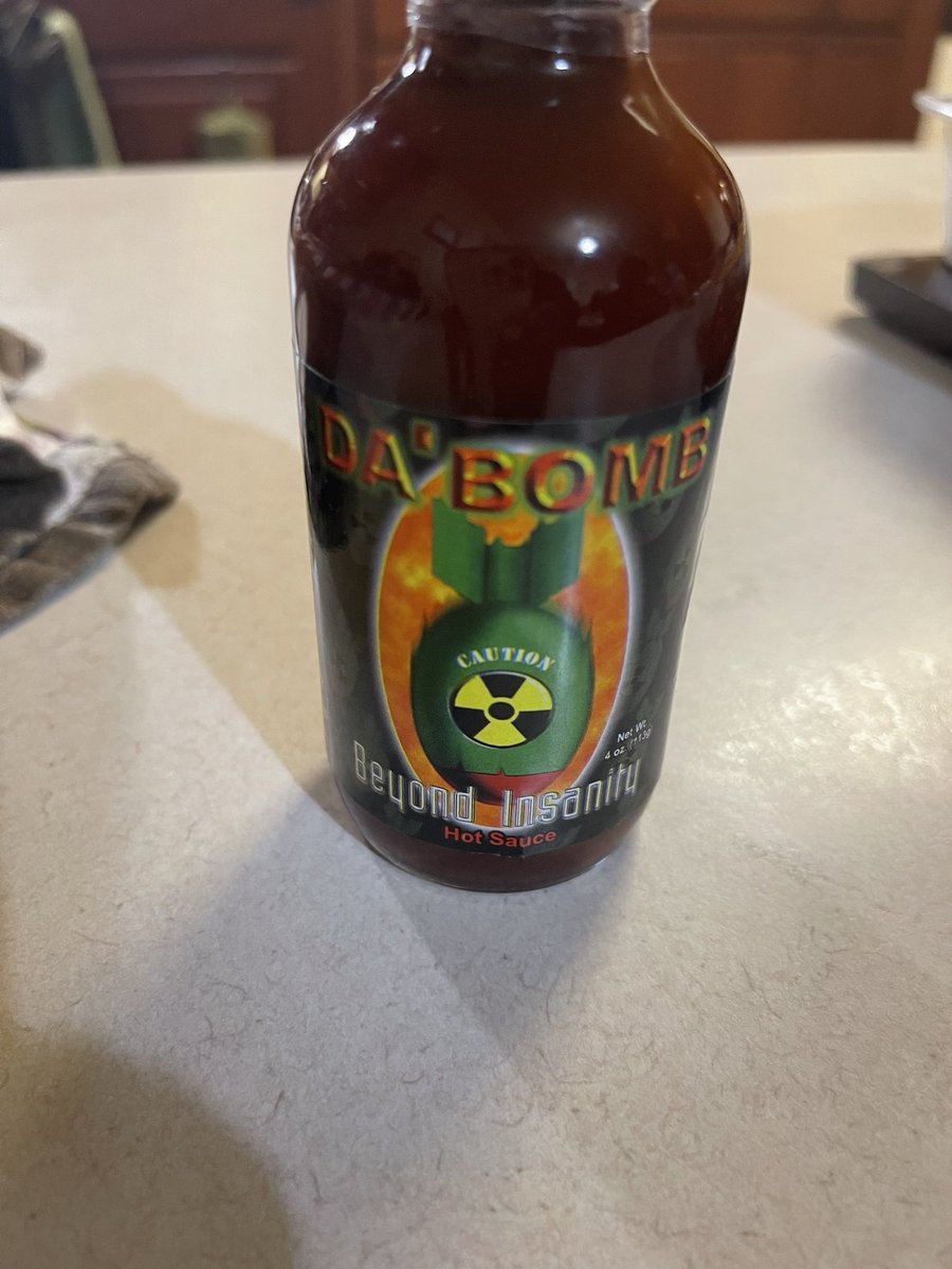 PWMNewCastle's tweet image. #DemBurtons - We Conquered DA BOMB Hot Sauce tonight!!! DA BOMB is 135,600 Scoville's. My EAGLES loss wasn’t sooooooo bad because I spent Family time with the greatest Human Beings on Earth! #DaBombChallenge2023 Try it for yourselves!
