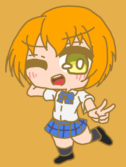 「blue skirt otonokizaka school uniform」 illustration images(Latest)