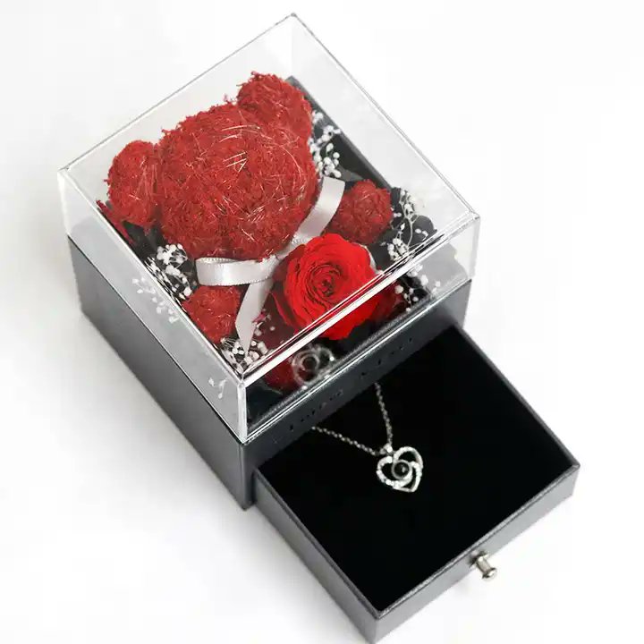 YuQigift's tweet photo. New product ideas 2024 wholesale valentines day gift artificial flower rose bear in jewelry box for girlfriend

https://t.co/3ebE35pRe7

#ValentinesDay #ValentinesDayGifts #RoseBear #RoseBearJewelryBox https://t.co/lLhd0ydQiA
